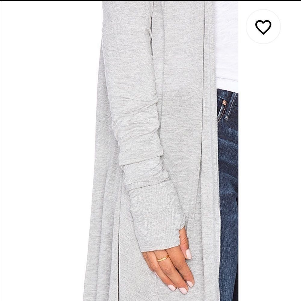 LAMade Mixed Up Cardigan Arc Grey NWT - Picture 11 of 12